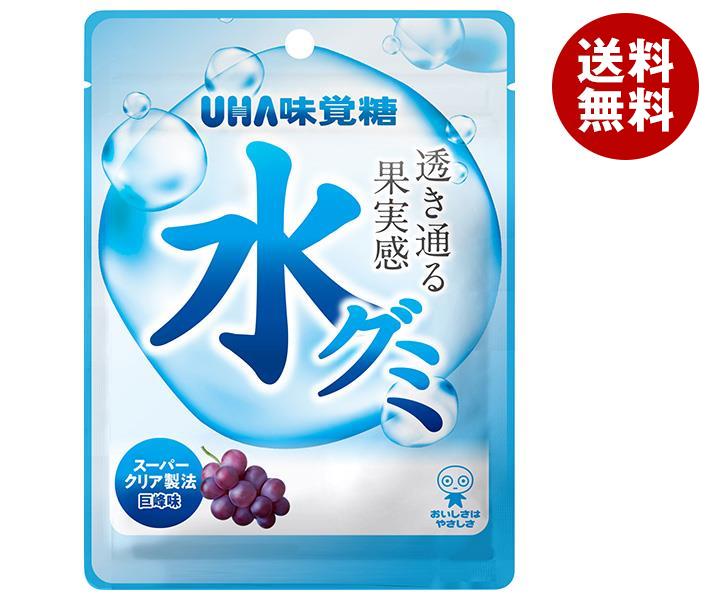 UHA味覚糖 水グミ 巨峰 40g 10袋入 2ケース ｜ 送料無料 お菓子 おかし 菓子 グミ ブドウ ぶどう 巨峰