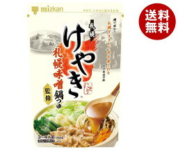 ミツカン 札幌味噌拉麺専門店けやき監修 札幌味噌鍋つゆ 750g×12袋入｜ 送料無料 鍋 なべ みそ 味噌 みそ鍋 味噌鍋