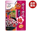 大森屋 カリカリ梅赤しそ 40g×10袋入｜ 送料無料 梅 うめ ウメ しそ ふりかけ クエン酸 赤紫蘇