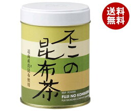 不二食品 不二の昆布茶 60g缶×6個入×(2ケース)｜ 送料無料 嗜好品 茶飲料 顆粒 こんぶ茶 缶