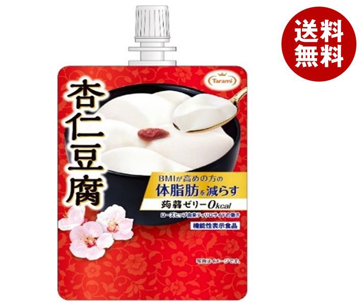 たらみ Tarami 体脂肪を減らす蒟蒻ゼリー0kcal 杏仁豆腐 150gパウチ×30本入｜ 送料無料 ゼリー飲料 こんにゃく パウチ カロリーゼロ 杏仁豆腐