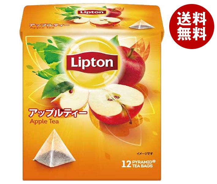 リプトン アップルティー ティーバッグ 12袋×6個入｜ 送料無料 嗜好品 紅茶 ココア類 インスタント ティーバッグ