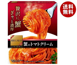 ニップン レガーロ 蟹のトマトクリーム 140g×6箱入×(2ケース)｜ 送料無料 レトルト パスタソース トマトクリーム