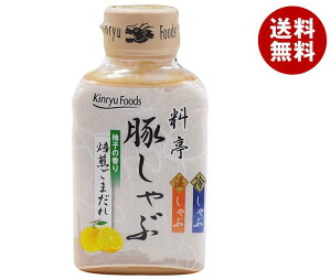 キンリューフーズ 豚しゃぶ 焙煎ごまだれ 220gペットボトル×12本入｜ 送料無料 タレ 調味料 ごまだれ 鍋料理 しゃぶしゃぶ