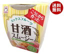 ヤマク食品 甘酒スムージー ミックスフルーツ 180g×12個入| 送料無料 あまざけ ストレートタイプ 桃 バナナ マンゴー