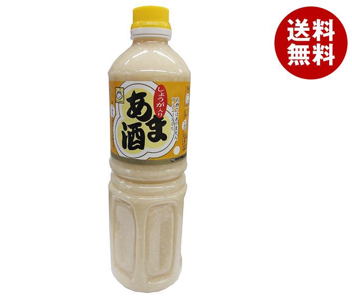 ヤマク食品 しょうが入り あま酒 1Lペットボトル×6本入×(2ケース)｜ 送料無料 あまざけ 甘酒 生姜 ストレートタイプ