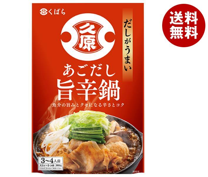 久原醤油 あごだし鍋 旨辛鍋 800g×12個入｜ 送料無料 一般食品 調味料 鍋スープ 鍋つゆ