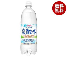 サンガリア 伊賀の天然水 炭酸水 1Lペットボトル×12本入｜ 送料無料 炭酸水 炭酸 ソーダ 割り材 天然水 スパークリング