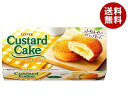 ロッテ カスタードケーキ 6個×5箱入｜ 送料無料 洋菓子 半生菓子 ケーキ カスタード