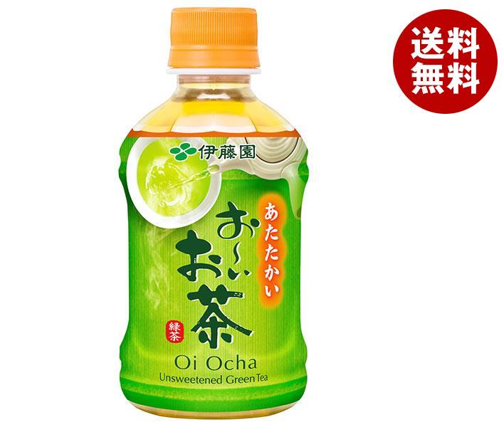 伊藤園 【HOT用】お～いお茶 緑茶 275mlペットボトル×24本入×(2ケース)｜ 送料無料 緑茶 PET 茶飲料 ホット あたたかい