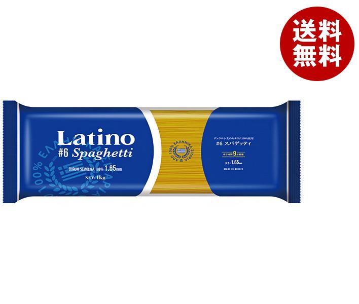 富永貿易 ラティーノ #6スパゲッティ 1kg×12袋入｜ 送料無料 スパゲッティ パスタ スパゲッティ 麺 乾麺 パスタ麺