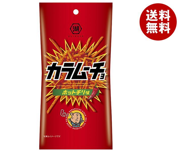 コイケヤ スリムバッグシリーズ スティックカラムーチョ ホットチリ味 37g×12(6×2)袋入｜ 送料無料 お菓子 スナック菓子 スリムバッグシリーズのサムネイル