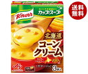 味の素 クノール カップスープ 北海道コーンクリーム (18.6g×3袋)×10箱入×(2ケース)｜ 送料無料 コーンポタージュ インスタント 1