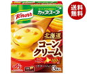 味の素 クノール カップスープ 北海道コーンクリーム (18.6g×3袋)×10箱入×(2ケース)| 送料無料 コーンポタージュ インスタント