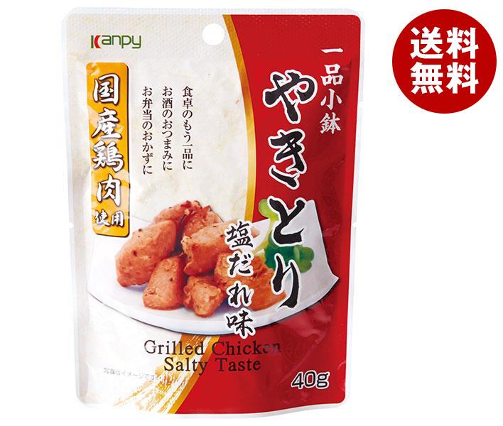 カンピー 国産 やきとり 塩だれ味 40g×10袋入｜ 送料無料 おつまみ やきとり 塩だれ