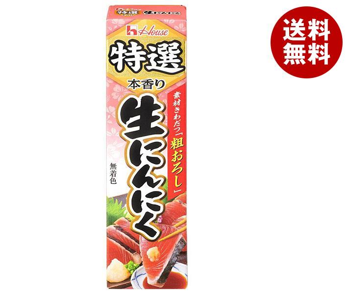 ハウス食品 特選生にんにく 42g×10本入×(2ケース)｜ 送料無料 にんにく ニンニク チューブ 調味料 特選