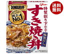 江崎グリコ DONBURI亭 すき焼き丼 170g×10個入×(2ケース)｜ 送料無料 丼 レトルト パウチ すき焼き