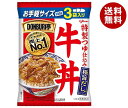 江崎グリコ DONBURI亭 3食パック 牛丼 120g×3×10個入| 送料無料 一般食品 レトルト食品 丼 どんぶり