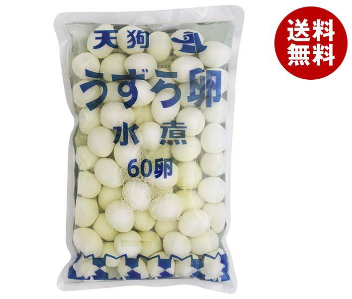 天狗缶詰 うずら卵 水煮 国産 60個×8袋入｜ 送料無料 卵 たまご 業務用