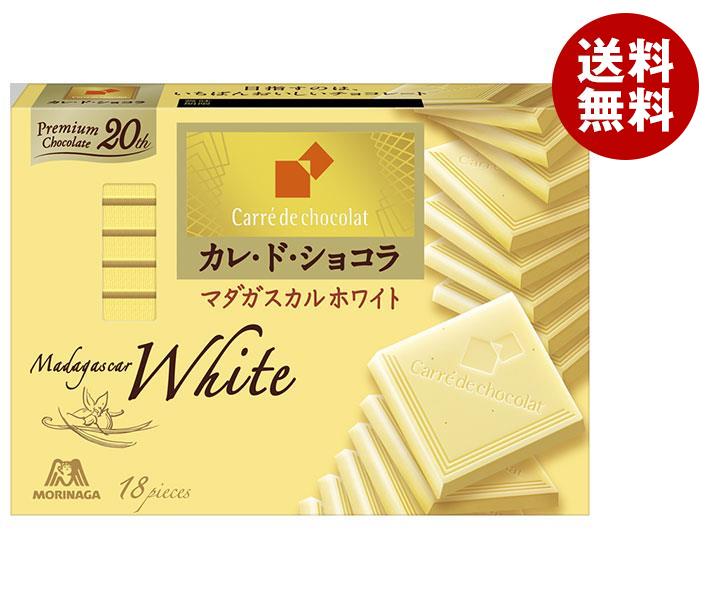 森永製菓 カレ・ド・ショコラ マダガスカルホワイト 18枚×6箱入×(2ケース)｜ 送料無料 お菓子 チョコレート カレドショコラ ホワイトチョコのサムネイル