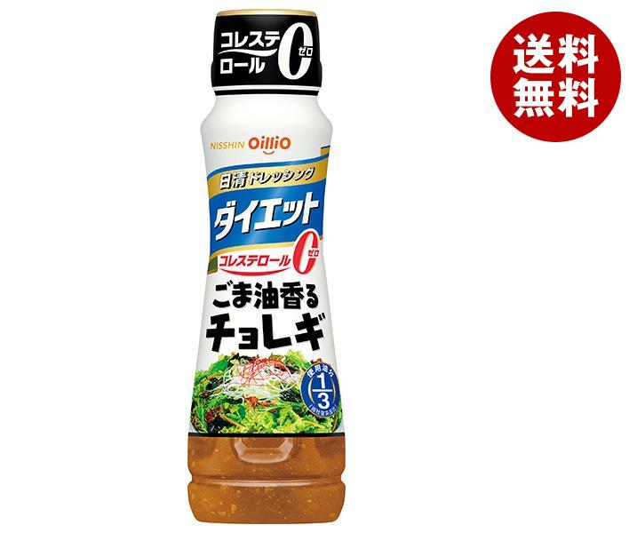 日清オイリオ 日清ドレッシング ダイエット ごま油香るチョレギ 185mlペットボトル×12本入｜ 送料無料 ドレッシング 調味料 ダイエットのサムネイル