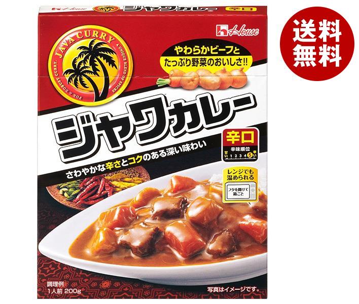 [ポイント5倍！6/11(火)1時59分まで全品対象エントリー&購入]ハウス食品 レトルトジャワカレー 辛口 200g×30個入｜ 送料無料 一般食品 カレー レトルト 辛口のサムネイル