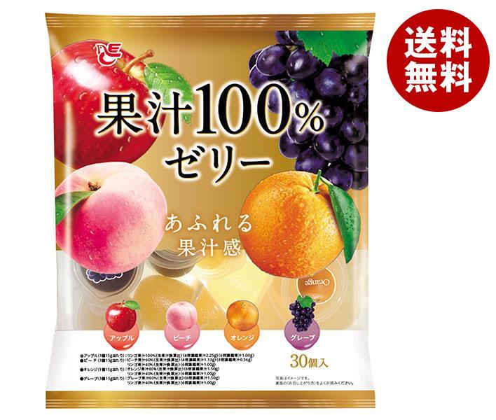 エースベーカリー 果汁100％ゼリー 30個×12袋入｜ 送料無料 お菓子 おやつ ゼリー フルーツ 濃縮果汁使用のサムネイル
