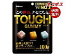 【全国送料無料】【ネコポス】カバヤ タフグミ 100g×6袋入｜ お菓子 グミ 袋 TOUGH 高弾力大粒サワー