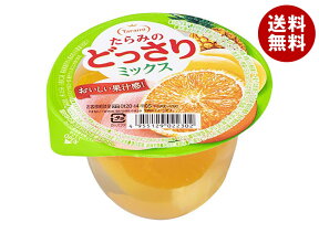 たらみ たらみのどっさり ミックスゼリー 230g×24(6×4)個入｜ 送料無料 ゼリー フルーツ お菓子 おやつ