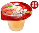 たらみ とろける味わい ご褒美白桃 200g×24(6×4)個入×(2ケース)｜ 送料無料 ゼリー もも 桃 フルーツ お菓子 おやつ