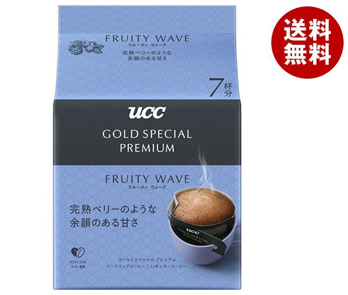 UCC GOLD SPECIAL PREMIUM ワンドリップコーヒー フルーティウェーブ (10g×7P)×12個入｜ 送料無料 ucc 嗜好品 コーヒー ドリップコーヒー 珈琲