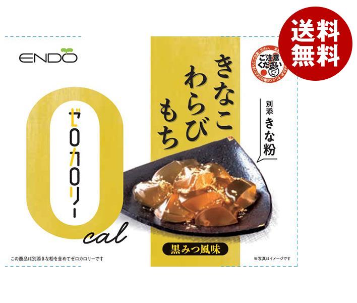 遠藤製餡 ゼロカロリー きなこわらびもち 108g×24(6×4)個入×(2ケース)｜ 送料無料 ゼロカロリー カロリーゼロ 和菓子 わらび餅のサムネイル