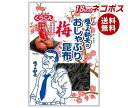 【全国送料無料】【ネコポス】くらこん 塩こん部長のおしゃぶり昆布 梅 9g×10袋入| お菓子 駄菓子 おつまみ こんぶ