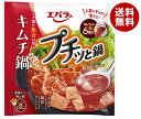 エバラ食品 プチッと鍋 キムチ鍋 23g×6袋×12袋入×(2ケース)| 送料無料 鍋スープ 濃縮 キムチ 鍋 スープ だし プチッと鍋