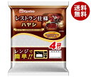 【送料無料 メーカー/問屋直送品 代引不可】日本ハム レストラン仕様ハヤシ (135g×4)×10個入×(2ケース)｜ ハヤシ ハヤシライス レストラン レトルト