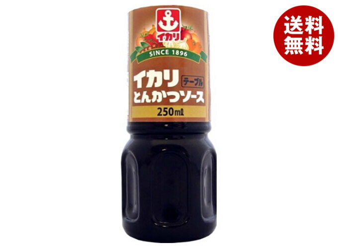 イカリソース テーブルとんかつソース 250mlペットボトル×15本入×(2ケース)｜ 送料無料 一般食品 調味料 ソース