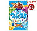ネコポス 春日井製菓 つぶグミ ソーダ 80g×6袋入| 全国送料無料 お菓子 グミ 袋 硬め食感 5種のソーダ味