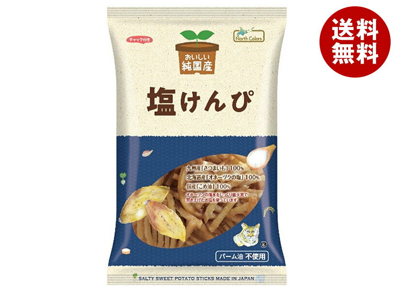 ノースカラーズ 純国産 塩けんぴ 100g×16袋入｜ 送料無料 菓子 けんぴ 塩