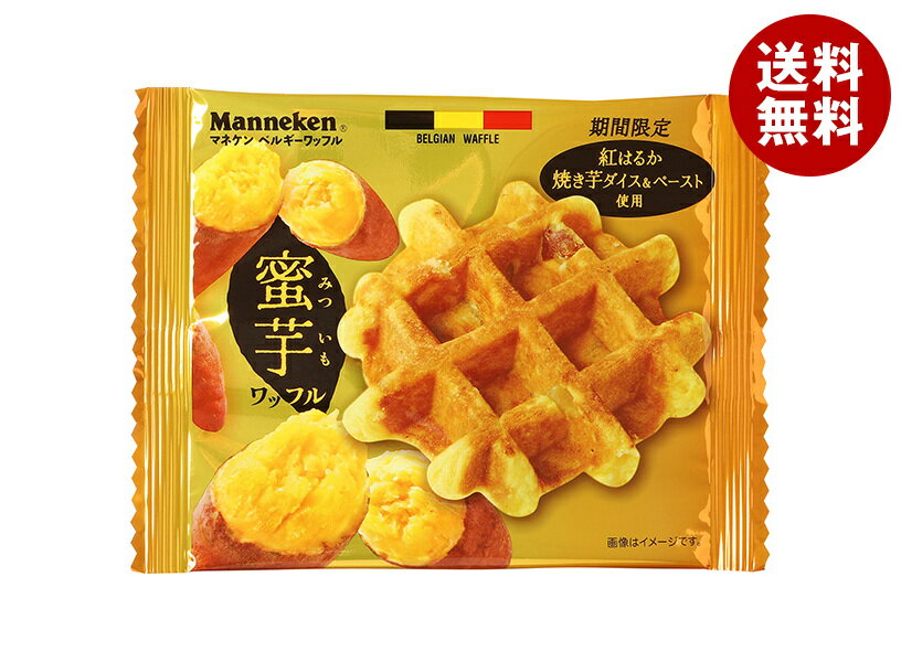 ローゼン マネケン 蜜芋ワッフル 12(6×2)個入×(2ケース)｜ 送料無料 洋菓子 焼き菓子 お菓子 おやつ 芋のサムネイル