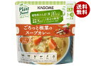 カゴメ ごろっと根菜のスープカレー 250g×10袋入×(2ケース)| 送料無料 スープ レトルト レンジ調理