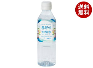 関電不動産開発 黒部の氷筍水 500mlペットボトル×24本入| 送料無料 500ml ミネラルウォーター 水