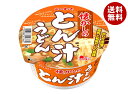 ヤマダイ ニュータッチ 懐かしの とん汁うどん 95g×12個入| 送料無料 インスタント食品 カップ麺 即席めん うどん