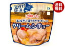 富良野地方卸売市場 ゴロッとまるごと骨付きチキンのクリームシチュー 260g×36袋入×(2ケース)| 送料無料 レトルト クリームシチュー 北海道 レンジ