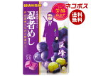 ネコポス UHA味覚糖 忍者めし (巨峰) 20g×10袋入| 全国送料無料 お菓子 グミ ハードグミ 忍者式ダイエット グレープ 葡萄