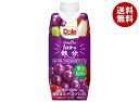 雪印メグミルク Dole(ドール) Juicy Plus 1日分の鉄分 330ml紙パック×12本入×(2ケース)| 送料無料 果汁100% ジュース グレープ リンゴ
