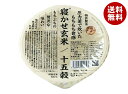 結わえる 寝かせ玄米ごはん 十五穀ブレンド 160g×24個入×(2ケース)| 送料無料 レトルト食品 ご飯 米 パックご飯