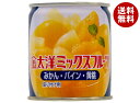 太洋食品 ミックスフルーツ 210g缶×24本入×(2ケース)| 送料無料 缶詰 フルーツ みかん パイン 黄桃