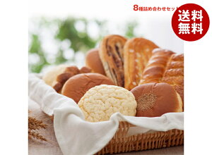 敷島製パン Pasco(パスコ) 8種詰め合わせセット 8個入| 送料無料 デニッシュ チョコ あん メロン クリーム ジャム カレー