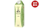三井農林 ホワイトノーブル 濃縮緑茶 1L紙パック×6本入×(2ケース)| 送料無料 緑茶 お茶 濃縮緑茶 ビタミンC 清涼飲料水