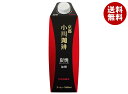 小川珈琲 小川珈琲店 炭焼珈琲 加糖 1000ml紙パック×12(6×2)本入×(2ケース)| 送料無料 コーヒー アイス珈琲 アイスコーヒー 紙パック